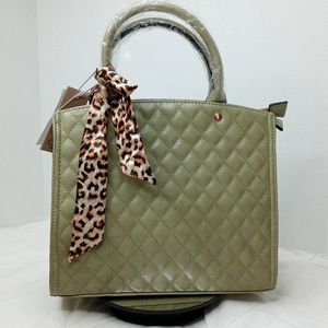 NWT Sage Quilted Handbag
